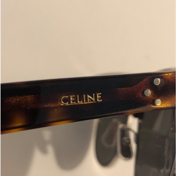 CELINE 54mm Browline Round Sunglasses brown main image 4